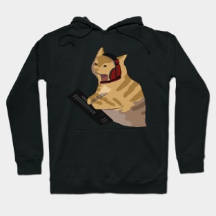 Cat gamer Hoodie